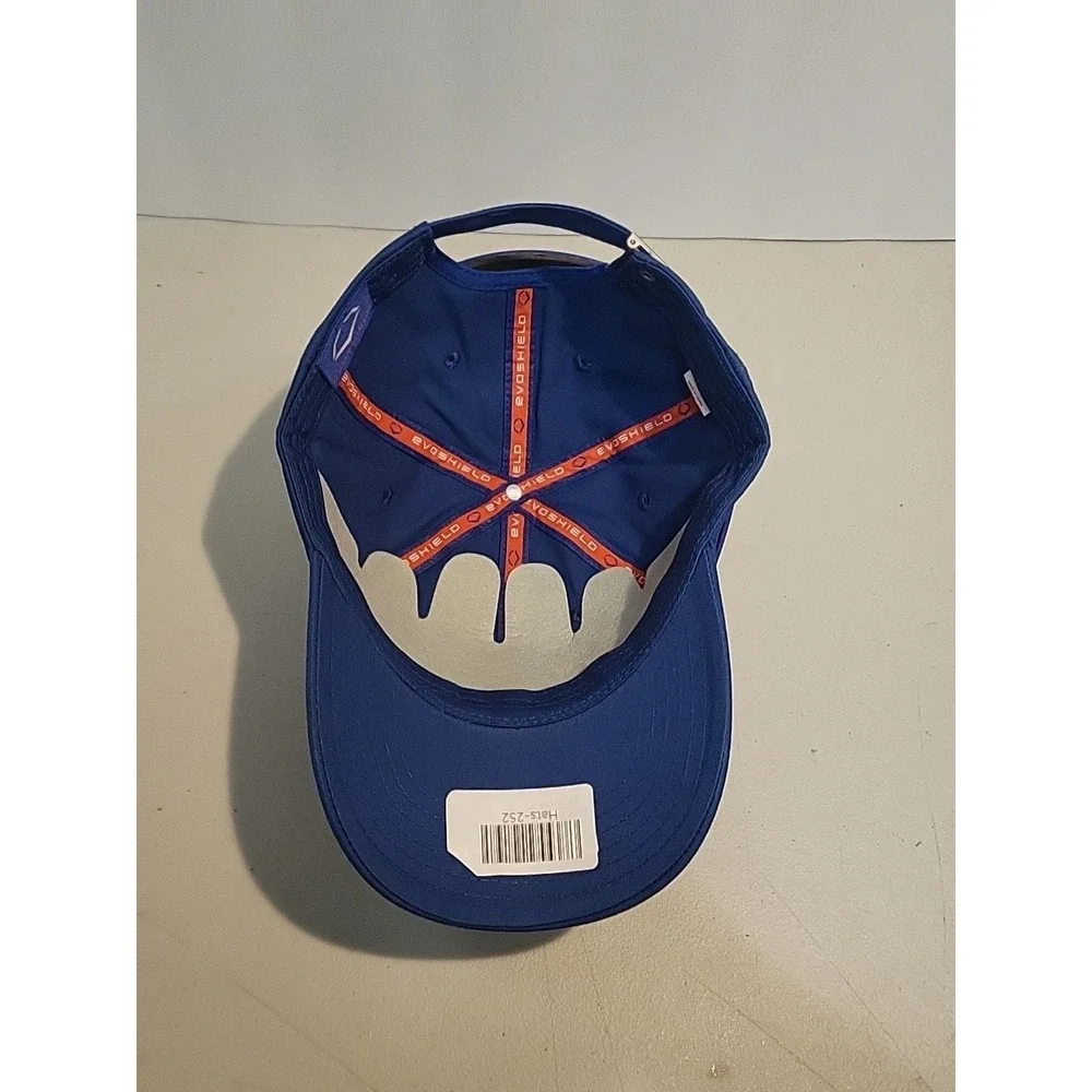 New Evoshield EVO Patch Logo Hat Adjustable Strapback Blue Baseball Cap